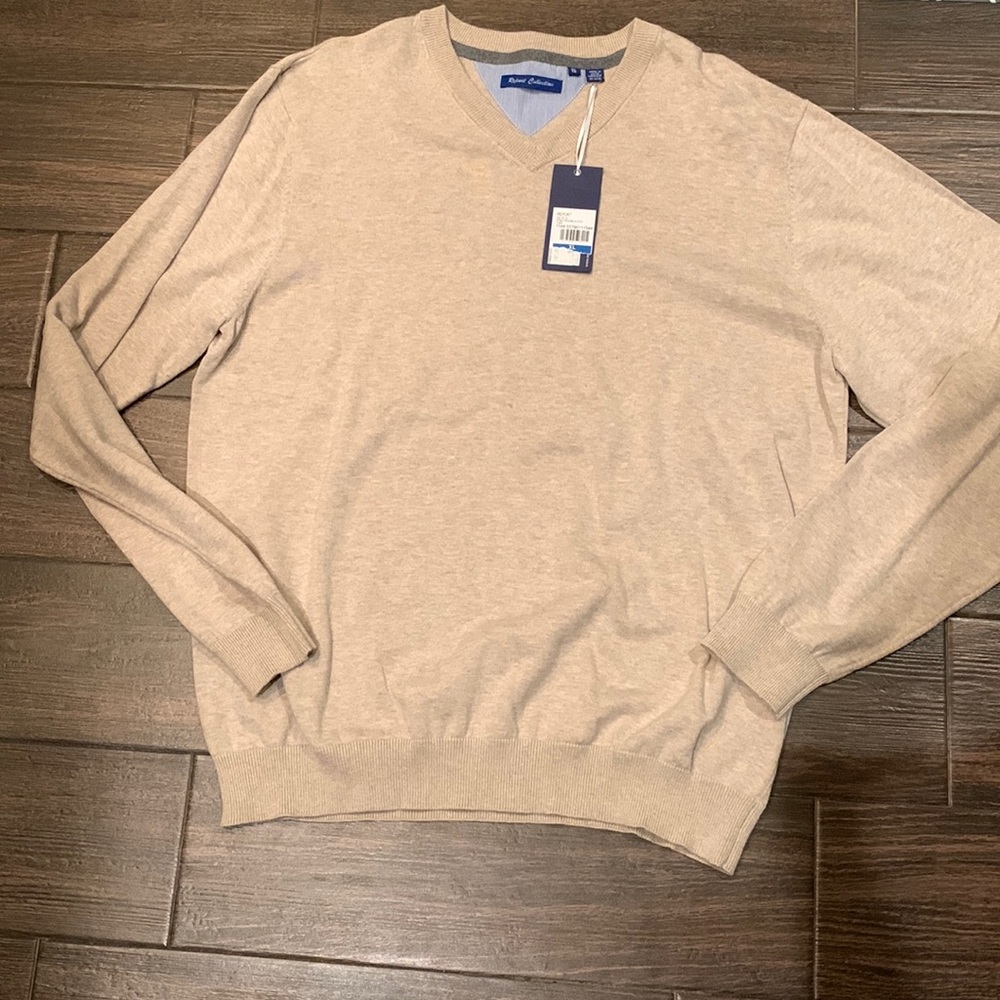 Men’s Report Collection sweater, new with tags, size XL